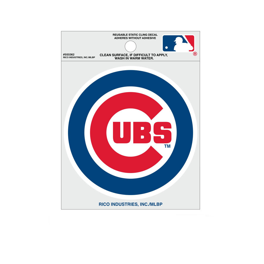 Chicago Cubs Static Cling