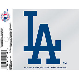 Los Angeles Dodgers Static Cling