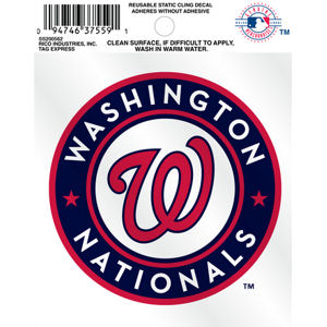 Washington Nationals Static Cling