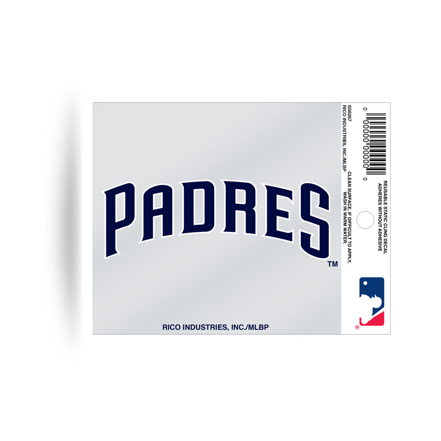 San Diego Padres Static Cling