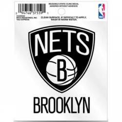 Brooklyn Nets Logo - Static Cling