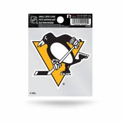 Pittsburgh Penguins Gold Logo - Static Cling