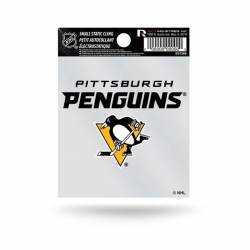 Pittsburgh Penguins Script Logo - Static Cling