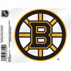 Boston Bruins Logo - Inside Window Static Cling