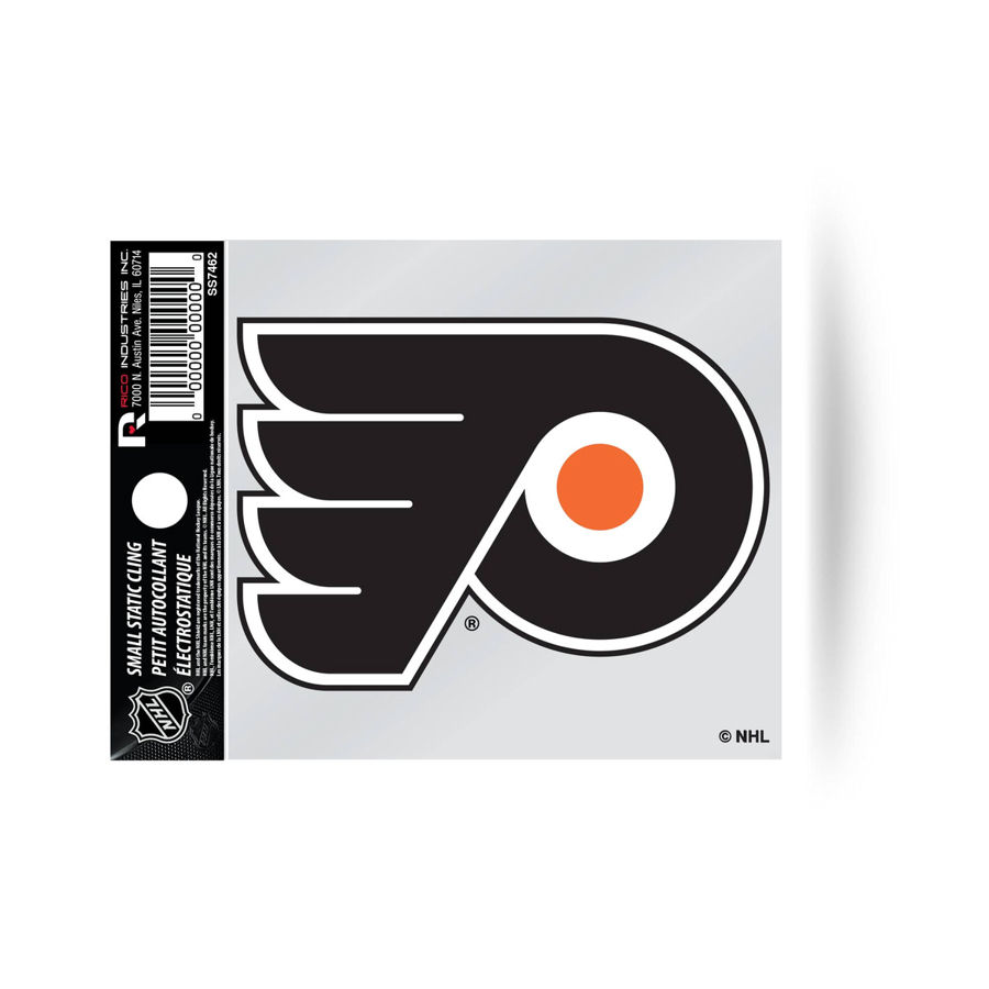 philadelphia flyers logo static cling small flyers logo