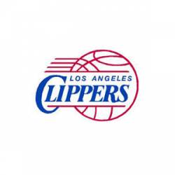 Los Angeles Clippers 2010-2015 Logo - Static Cling