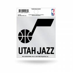 Utah Jazz Script Logo - Static Cling