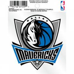 Dallas Mavericks Logo - Static Cling