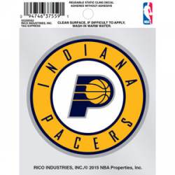 Indiana Pacers 2005-Present Alternate Logo - Static Cling