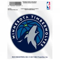 Minnesota Timberwolves Logo - Static Cling