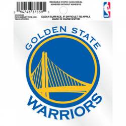 Golden State Warriors Logo - Static Cling