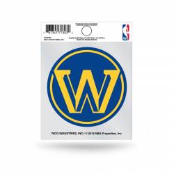 Golden State Warriors W Logo - Static Cling