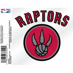 Toronto Raptors Logo - Static Cling