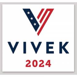 Vivek Ramaswamy For President 2024 - Vinyl Sticker