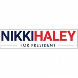Nikki Haley For President - Vinyl Sticker