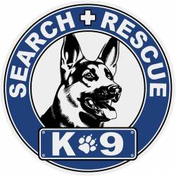 Search & Rescue K9 - Vinyl Sticker