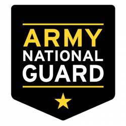 Army National Guard Logo - Vinyl Sticker