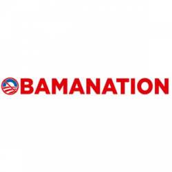 Obamanation Anti Obama - Bumper Sticker