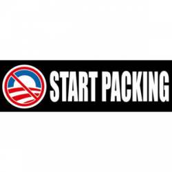 Start Packing Nobama - Bumper Sticker