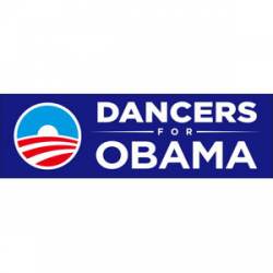 Dancers For Obama - Bumper Sticker