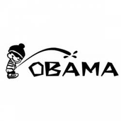 Pee On Obama - Bumper Sticker