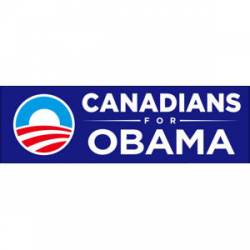 Canadians For Obama - Bumper Sticker
