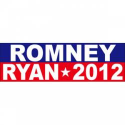Mitt Romney Paul Ryan - Bumper Sticker