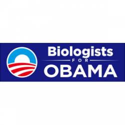 Biologists For Obama - Bumper Sticker