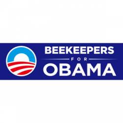 Beekeepers For Obama - Bumper Sticker
