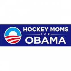 Hockey Moms For Obama - Bumper Sticker