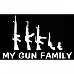 My Gun Family - Sticker