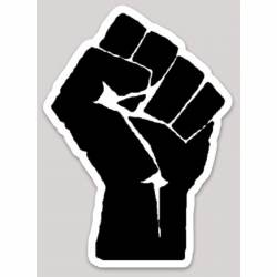 Black Lives Matter Raised Fist - Vinyl Sticker