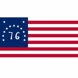 Bennington American Flag 1976 - Vinyl Sticker