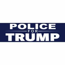 Police For Trump - Bumper Sticker