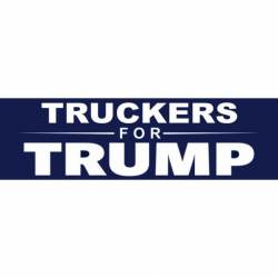 Truckers For Trump - Bumper Sticker