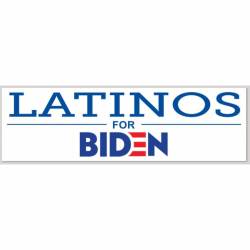 Latinos For Biden - Bumper Sticker