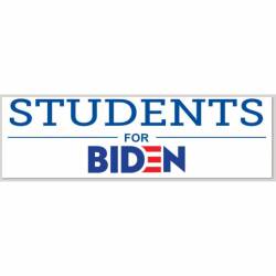 Students For Biden - Bumper Sticker