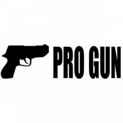 Pro Gun - Bumper Sticker