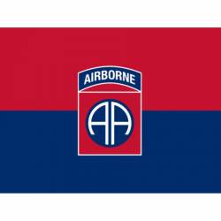 United States Army 82nd Airborne Division Flag - Vinyl Sticker