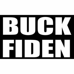 Buck Fiden - Vinyl Sticker