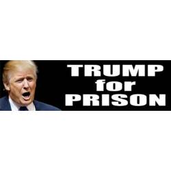 Trump For Prison - Bumper Sticker