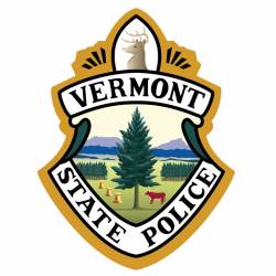 Vermont State Police Logo - Vinyl Sticker