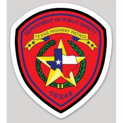 Texas Highway Patrol Logo - Vinyl Sticker