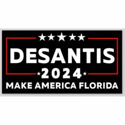 Ron DeSantis 2024 Make America Florida - Vinyl Sticker