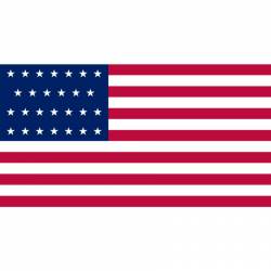 27 Star United States of America American Flag - Vinyl Sticker