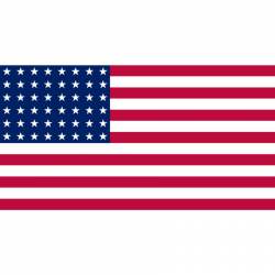 48 Star United States of America Flag - Vinyl Sticker