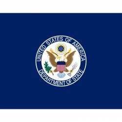 Flag of the Department of State - Vinyl Sticker