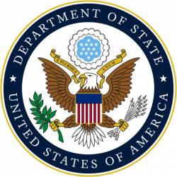 United States Department of State Seal - Vinyl Sticker