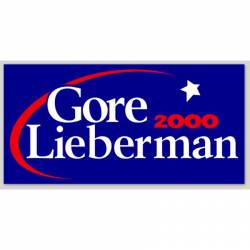 Gore Lieberman 2000 Replica - Bumper Sticker