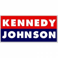 Kennedy Johnson Replica - Bumper Sticker